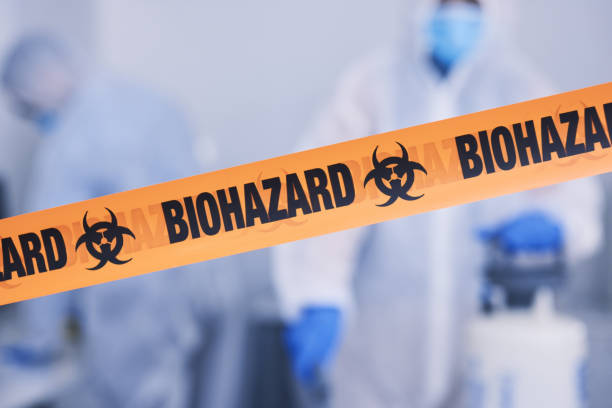 Professional Blood Cleanup technician working in Groton, CT